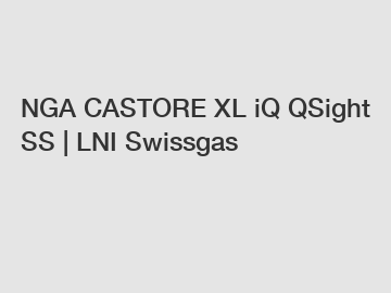 NGA CASTORE XL iQ QSight SS | LNI Swissgas