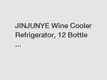 JINJUNYE Wine Cooler Refrigerator, 12 Bottle ...