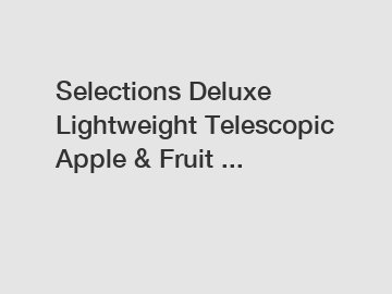 Selections Deluxe Lightweight Telescopic Apple & Fruit ...