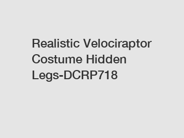 Realistic Velociraptor Costume Hidden Legs-DCRP718