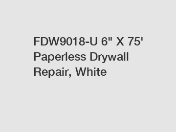 FDW9018-U 6" X 75' Paperless Drywall Repair, White