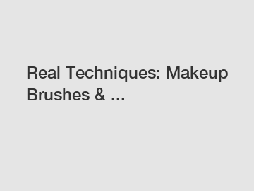 Real Techniques: Makeup Brushes & ...