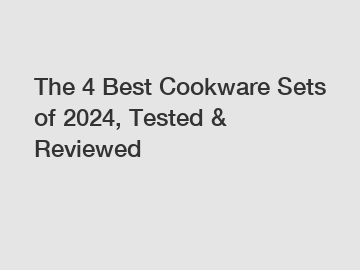 The 4 Best Cookware Sets of 2024, Tested & Reviewed