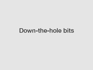 Down-the-hole bits