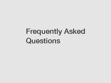 Frequently Asked Questions