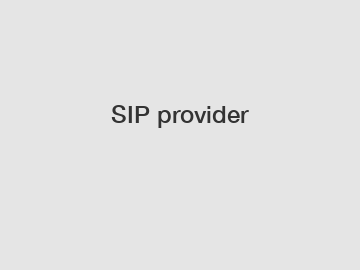 SIP provider