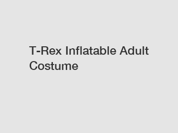 T-Rex Inflatable Adult Costume