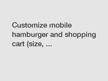 Customize mobile hamburger and shopping cart (size, ...