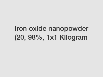 Iron oxide nanopowder (20, 98%, 1x1 Kilogram