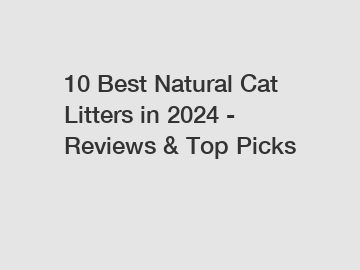 10 Best Natural Cat Litters in 2024 - Reviews & Top Picks