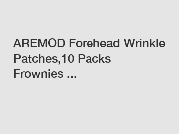 AREMOD Forehead Wrinkle Patches,10 Packs Frownies ...