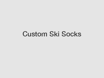 Custom Ski Socks