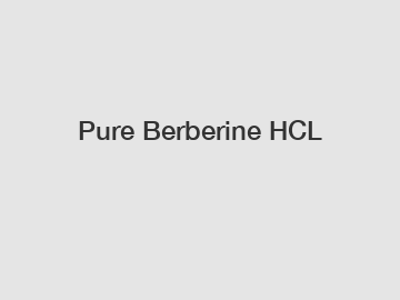 Pure Berberine HCL