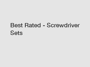 Best Rated - Screwdriver Sets