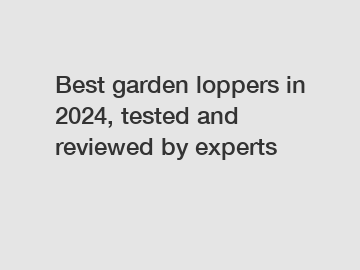 Best garden loppers in 2024, tested and reviewed by experts