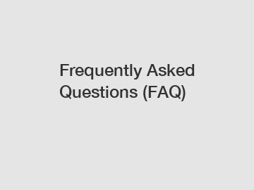 Frequently Asked Questions (FAQ)