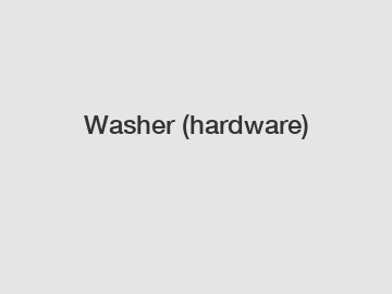Washer (hardware)