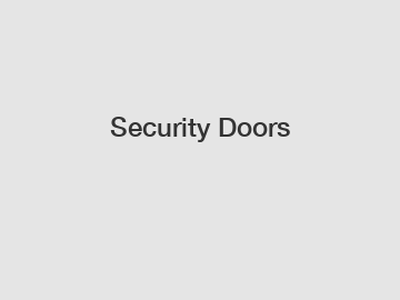 Security Doors