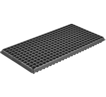 What are the concerns of farmers about plastic seedling trays?