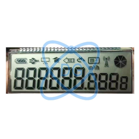 TN water meter LCD