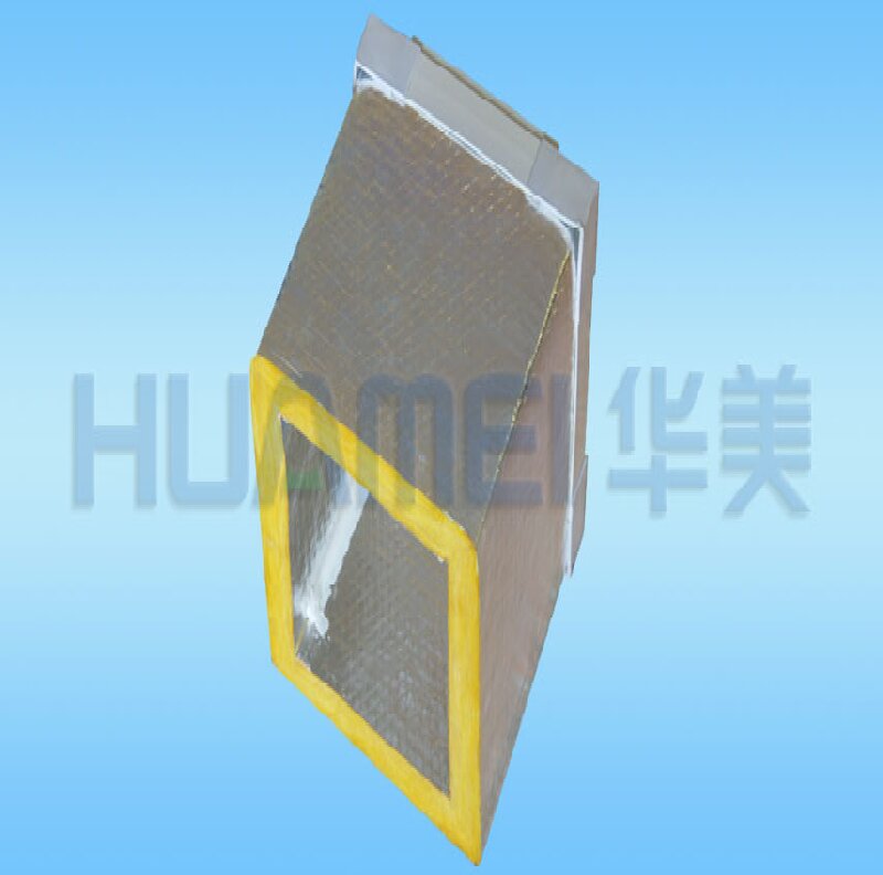 Glass wool air conditioning panels