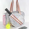 Pickleball tote bag detachable racket bag.webp