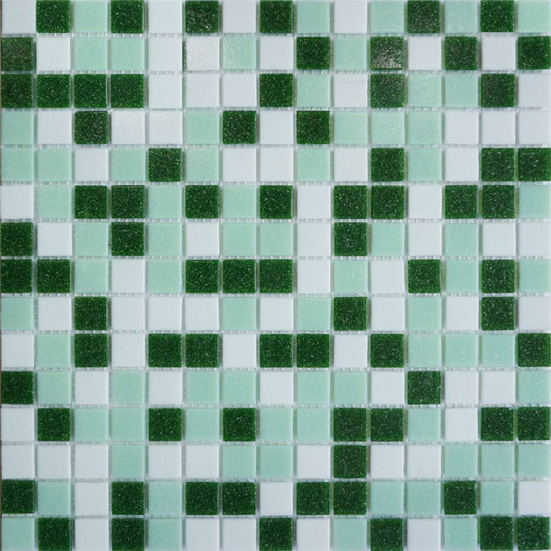 Green Glass Mosaic Tile Backsplash Kitchen.jpg