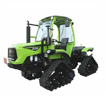 What are the advantages of a crawler tractor?