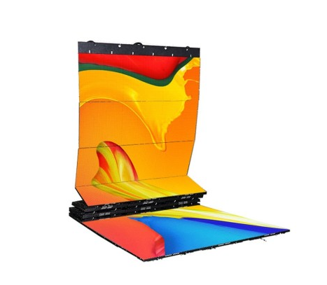 What are benefits of foldable LED displays?