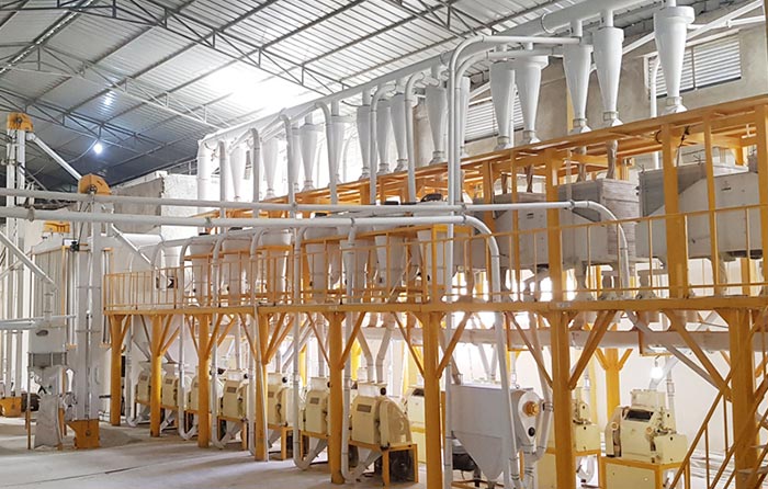 What are the characteristics of the Wheat Flour Milling Plant?