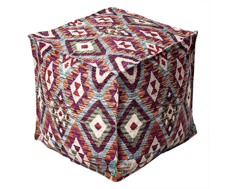 10 Stylish Fabric Cube Ottoman Pouf Ideas for Your Home Décor