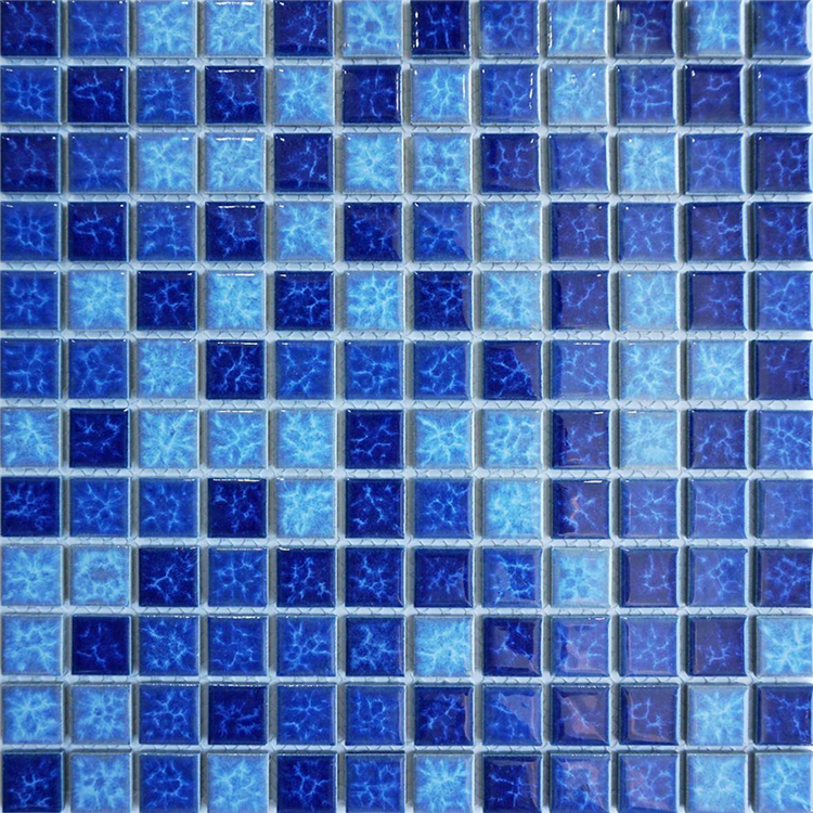 What is the difference between ceramic mosaic and glass mosaic?