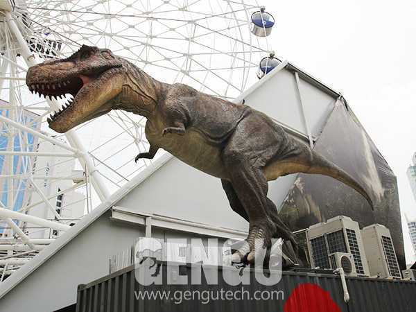 What is the largest animatronic dinosaur?