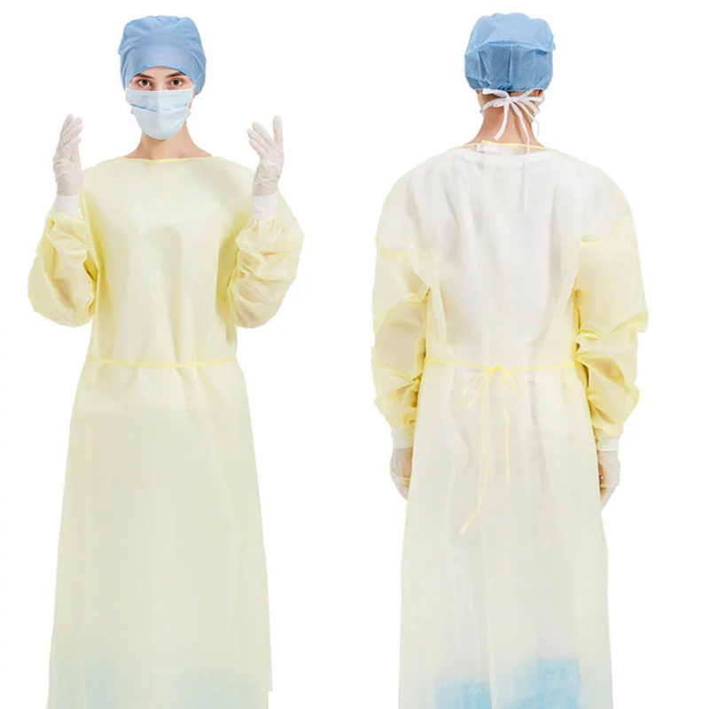 What is the difference between Disposable isolation gown and surgical gown?