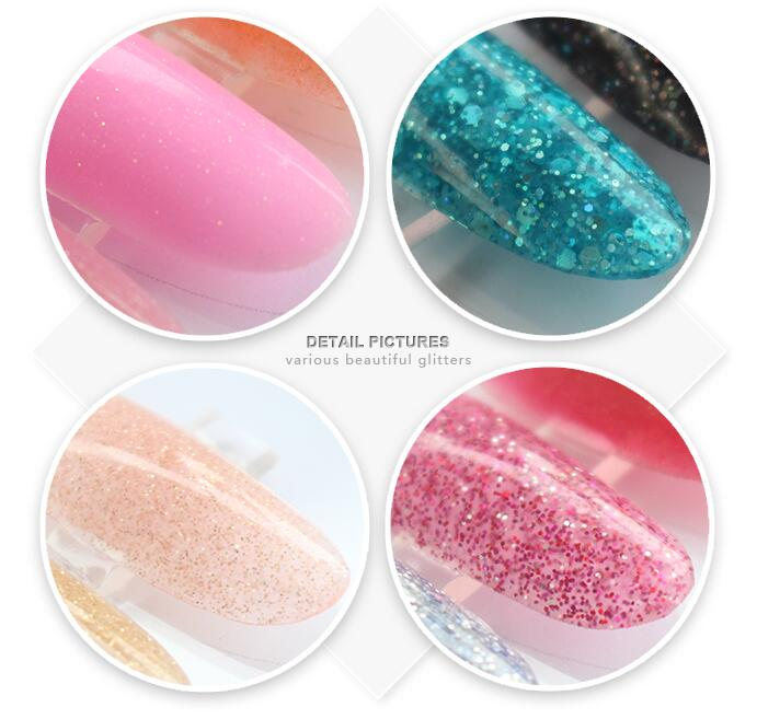 How to Use Reflective Glitter Nail Gel