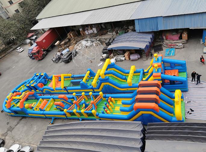 Bouncing with Fun and Fitness: Exploring the Thrills of Inflatable Obstacle Courses