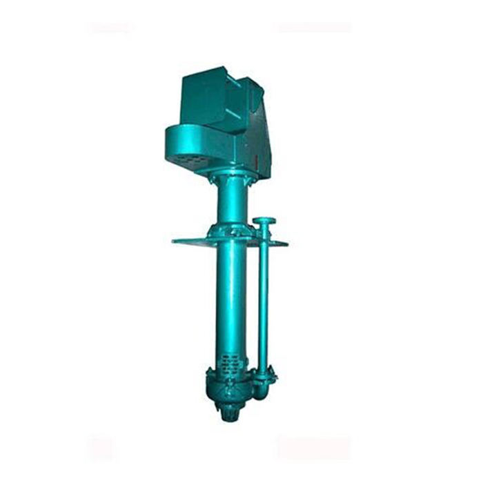 How does a Vertical Slurry Pump handle abrasive materials?