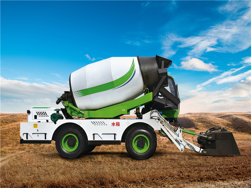 Exploring the Ingenious Self-Loading Concrete Mixer