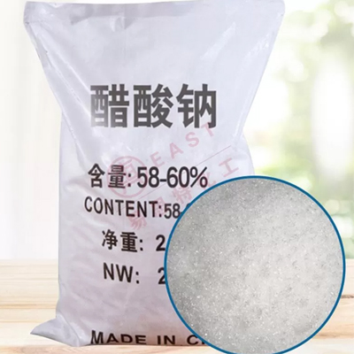 What is sodium acetate trihydrate used for?