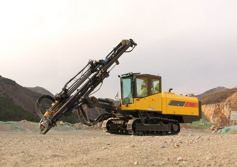 Construction and Geotechnical Applications: Top Hammer Drill Rigs in Action