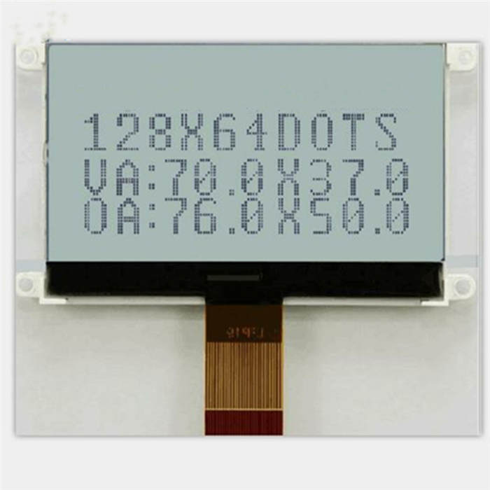 What are the functions of the LCD display module?