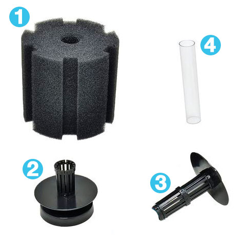 What is a sponge filter and how does it work?