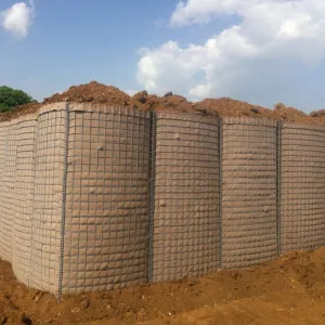 What is the Hesco barrier used for?