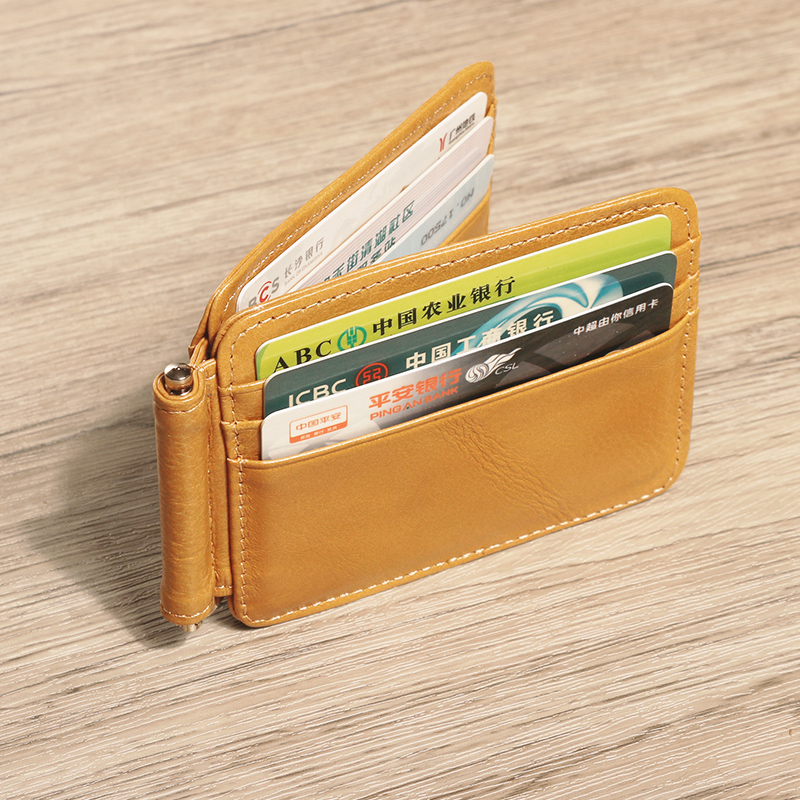 Introducing the Ultimate Two Fold Money Clip Wallet: The Perfect Blend of Style and Functionality