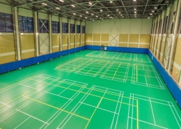 What does the thickness of badminton PVC sports floor have to do with it?