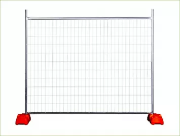 How do you Stabilize a Temporary Fence?