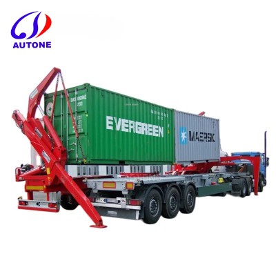 What is a container semi-trailer?