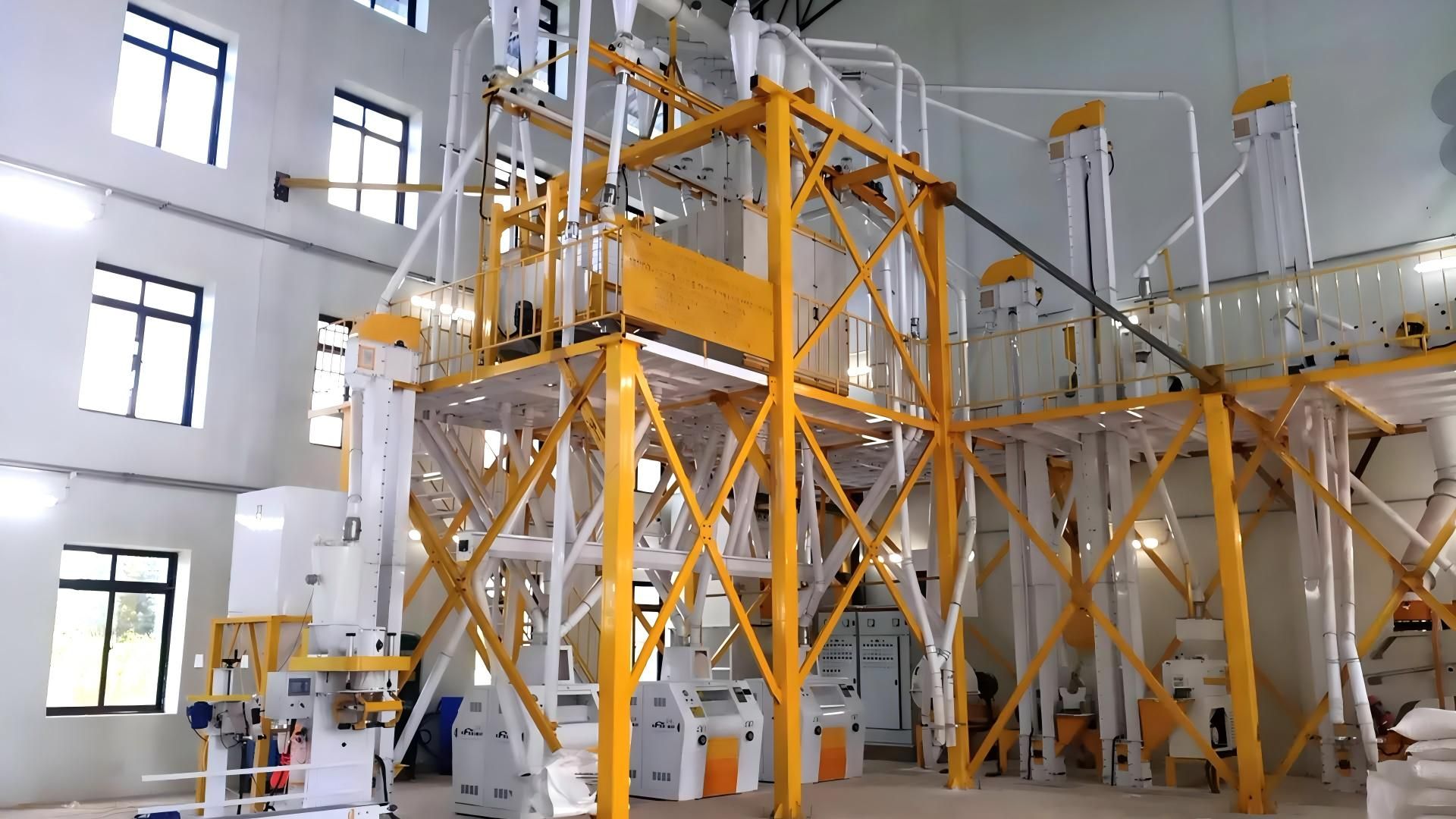 Working Principle of Milling in Maize Flour Milling Plant