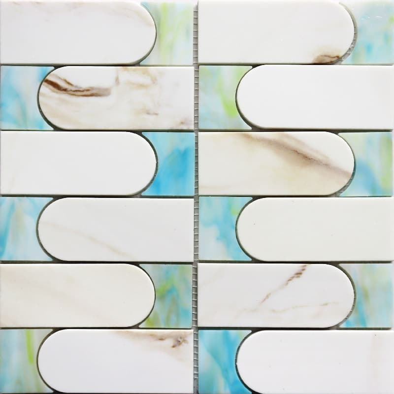 How Recycled Glass Mosaic Brings Spa Luxury to Your Shower Walls